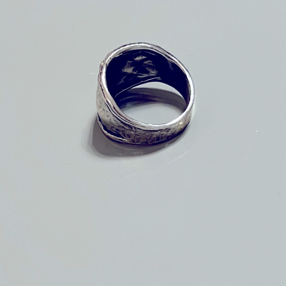 Or Paz Sterling Silver 925 Saddle Ring like new Size 9.5 - Picture 4 of 9